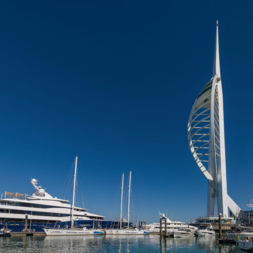 Spinnaker Tower and Marina