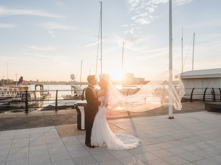 Wedding 1 at Spinnaker Tower Credit Dom Brenton Photography