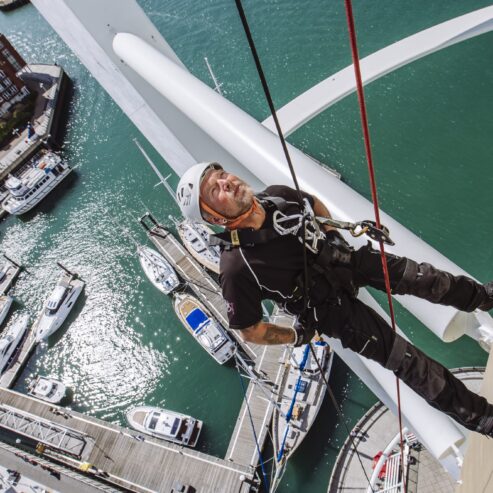 Spinnaker Tower Abseil