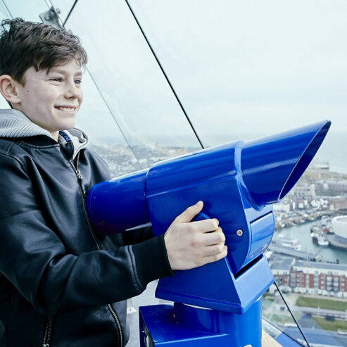 Amazing views from Spinnaker Tower