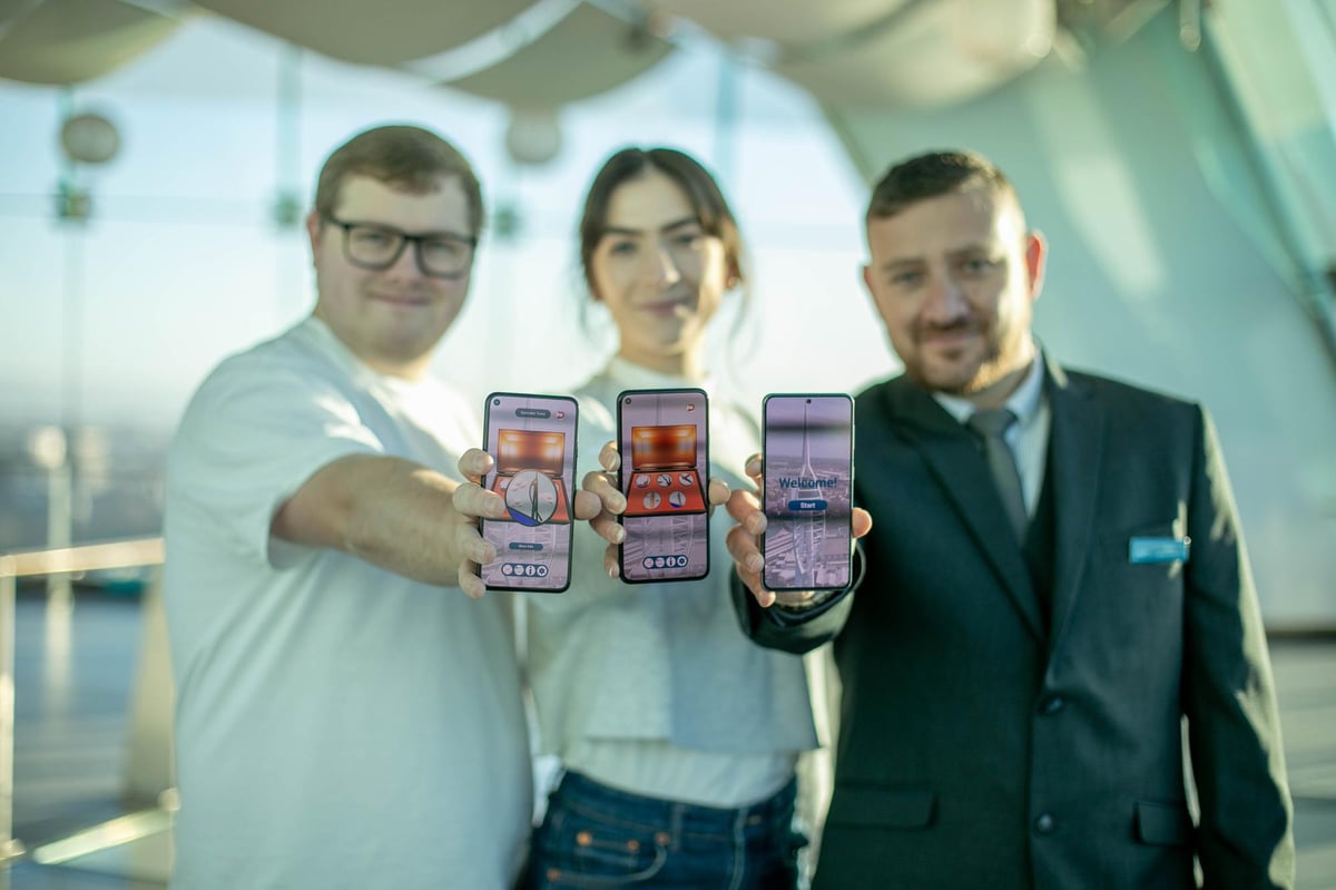 Developing the AR APP for Spinnaker Tower with Portsmouth University