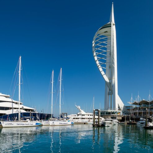 view of Spinnaker Kitchen & Bar Marina