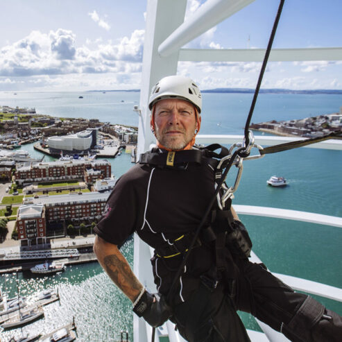 Abseiling at Spinnaker Tower Portsmouth