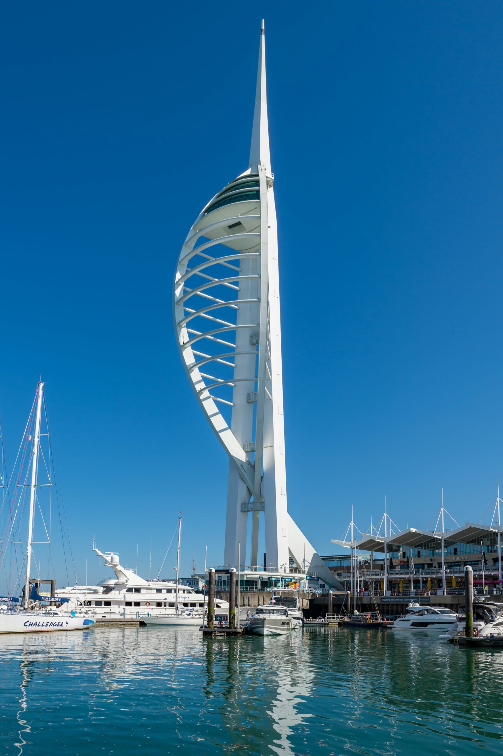 Spinnaker Tower and Gunwharf Marina